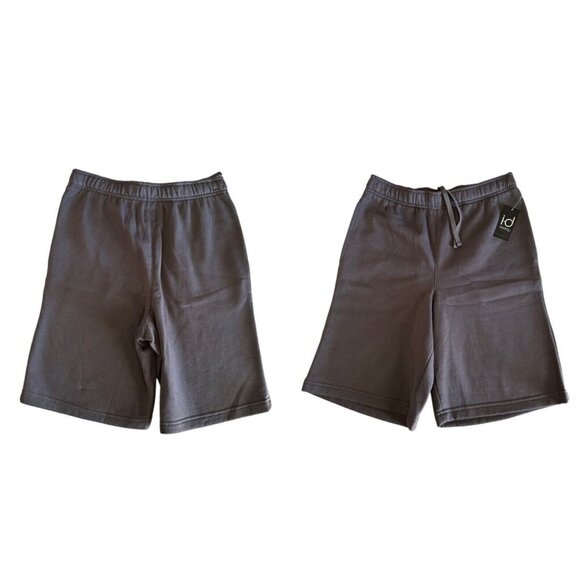 Ideology Mens Size S Solid Fleece Drawstring Shorts Charcoal Gray NWT - Picture 3 of 6